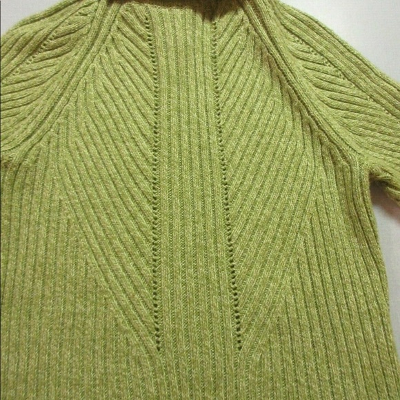 Sundance turtle neck sweater green size small - Picture 3 of 5